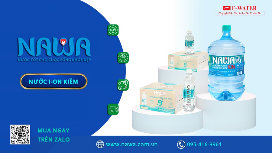 So sánh nước ion kiềm NAWA, i-on Life, Fujiwa, Saka – Mua chính hãng tại iWater.vn