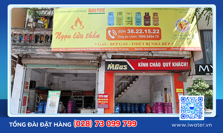 Cửa hàng Gas Ngọn Lửa Thần, 352-354 Trần Khát Chân, Phường Thanh Nhàn, Quận Hai Bà Trưng, Thành phố Hà Nội
