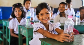 Giao nước LaVie cho trường học tại Củ Chi – Giải pháp nước uống an toàn cho giáo viên và học sinh