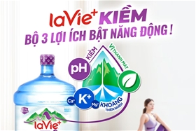 Nước kiềm LaVie – lựa chọn nước uống hiện đại cho gia đình, văn phòng và doanh nghiệp
