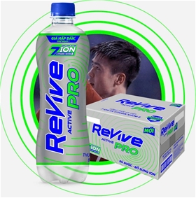 Revive Active Pro – Bước tiến mới của PepsiCo trong thế giới nước uống bù khoáng