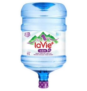 Nước LaVie kiềm 19 Lít (úp)