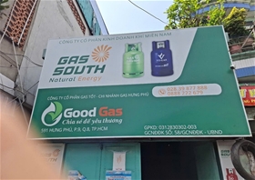 Cửa hàng Gas Good Gas: 591 Hưng Phú, Phường 9, Quận 8