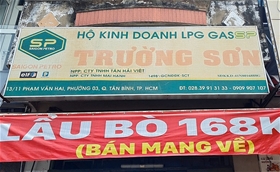 Cửa hàng Gas Trường Sơn: 13/11 Phạm Văn Hai, Phường 3, Quận Tân Bình